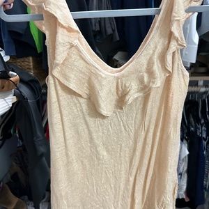 Lilly Pulitzer gold tank top